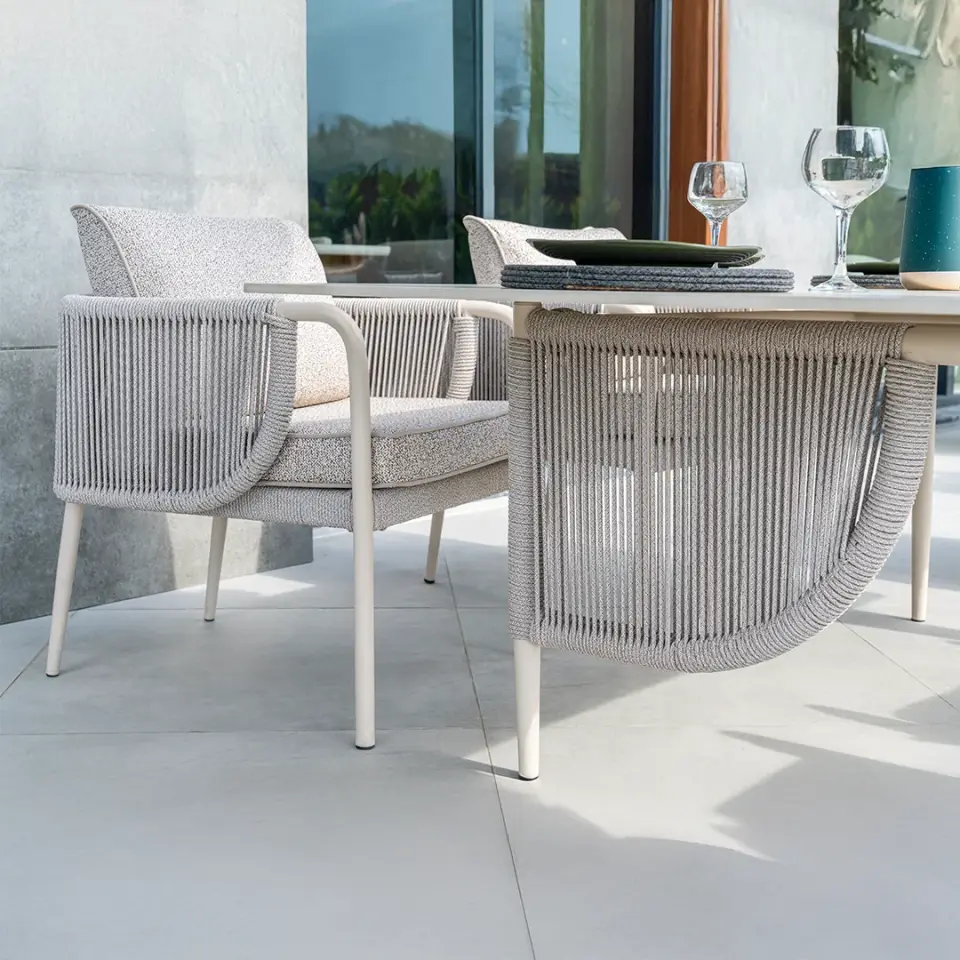 Adalux ELEGANCE 3-1-1  Alüminyum Bahçe Balkon Oturma Grubu